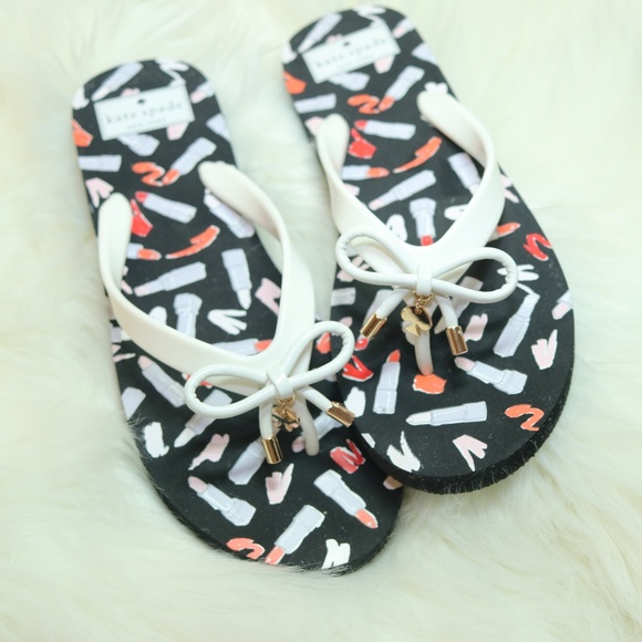 Kate Spade Shoes - Kate Spade ♠️ Lipstick Flip Flop Sz 9-10